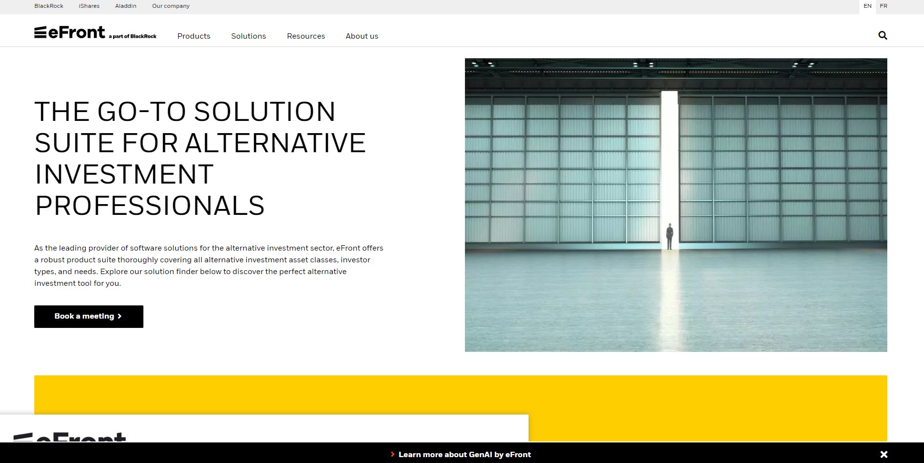 Private Equity website