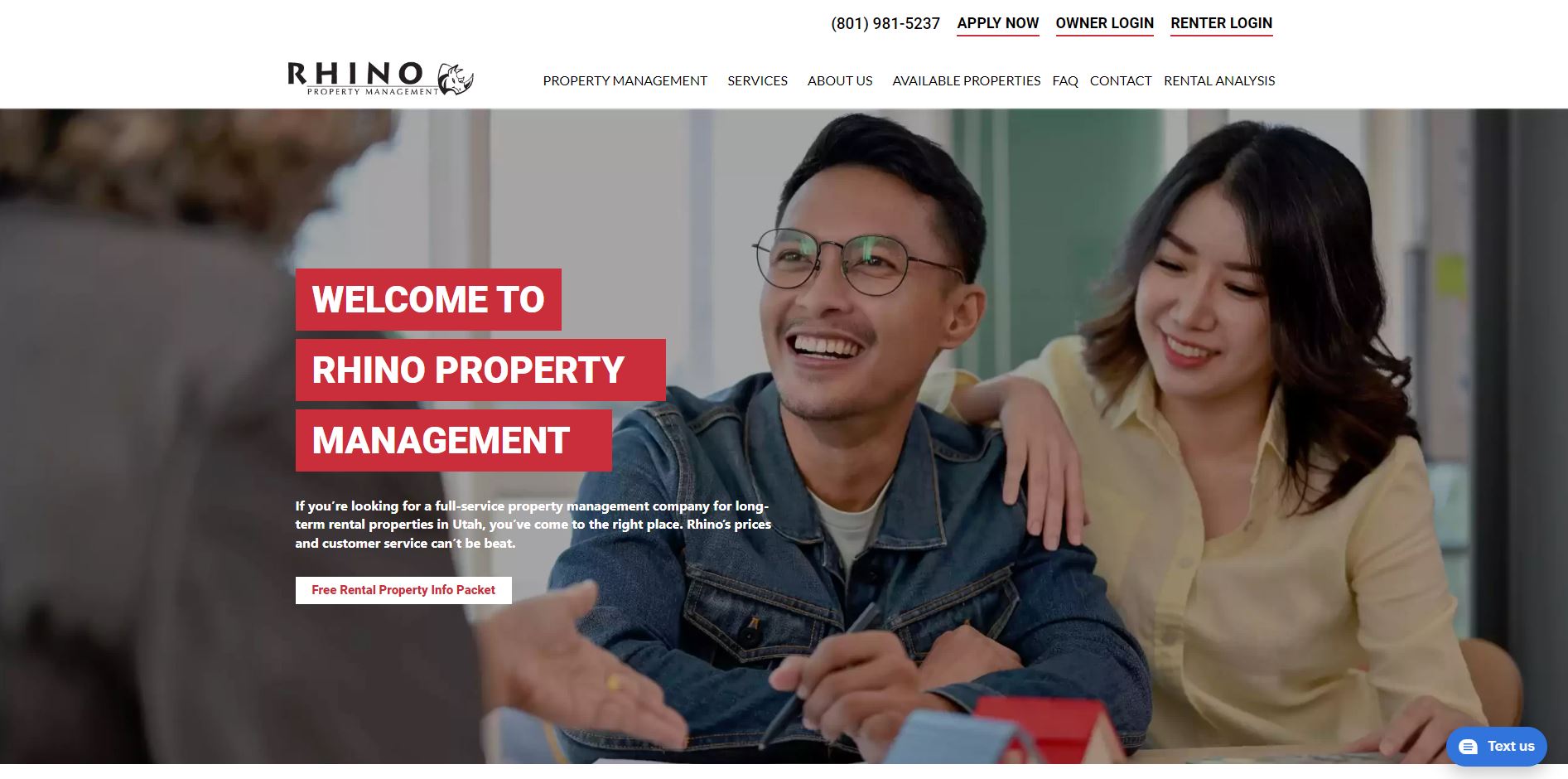 best Property Management web site design
