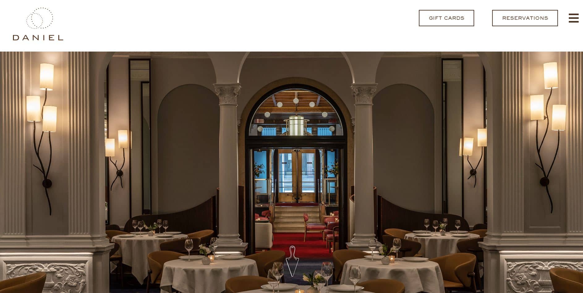 restaurant website design